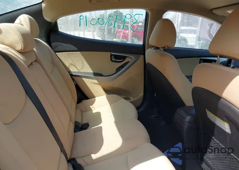 2013 Hyundai Elantra Gls from USA, damaged, VIN 5NPDH4AE0DH315031